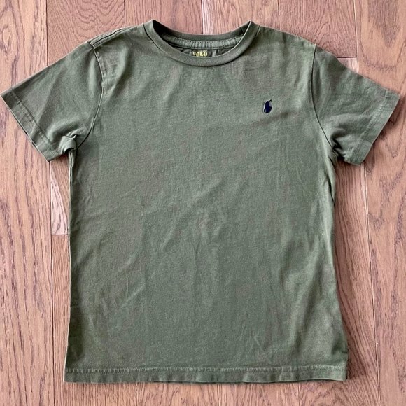 Ralph Lauren Polo Boys' Cotton Jersey Crewneck Tee - Picture 1 of 4